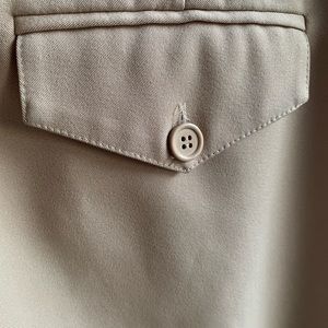 Beige Work Pants